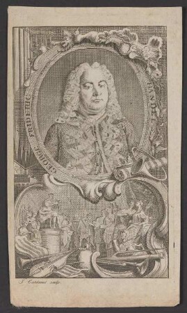 Porträt Georg Friedrich Händel