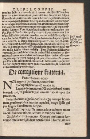 De correptione fraterna.