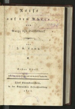 Reise auf dem Rhein von Mainz bis Düsseldorf
