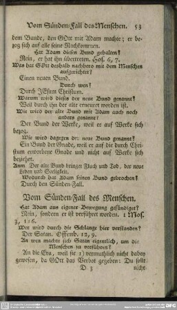 Vom Sünden-Fall des Menschen