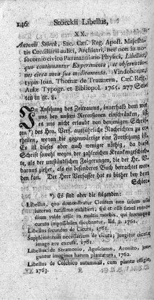 XX. Libellus, quo continuantur experimenta, et observationes circa nova sua medicamenta.