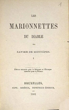 Les marionnettes du diable, [1],1
