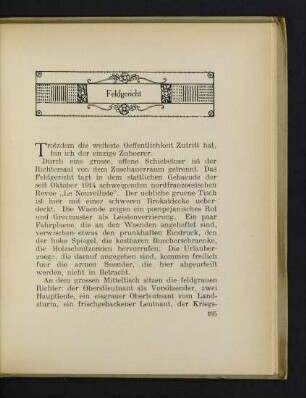 105-112 Feldgericht