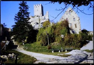 Rötteln: Burgruine, Burgaufgang