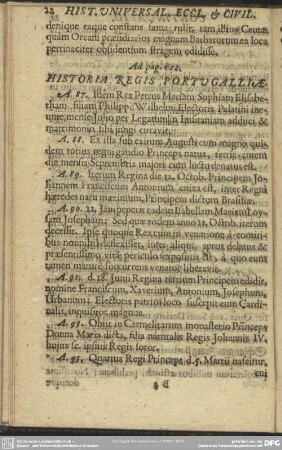 Historia Regis Portugalliae