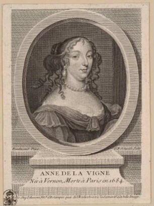 Bildnis La Vigne, Anne de
