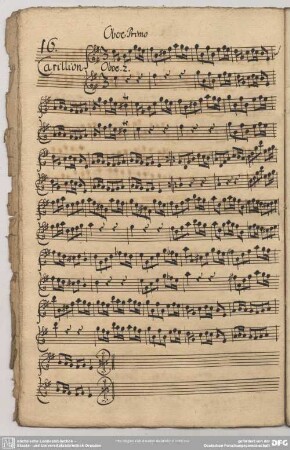 16. Telemann, Suiten, e-Moll 