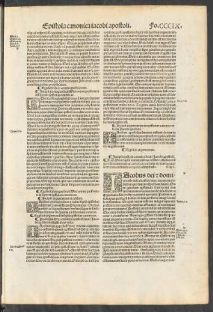 Incipit epistola canonica beati Iacobi apostoli.