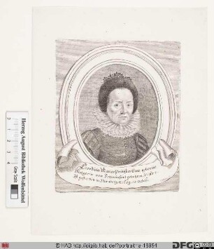 Bildnis Cordula Probst, geb. Metzger