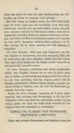 Arnold de Vlaming van Oudshoorn, dertiende landvoogd