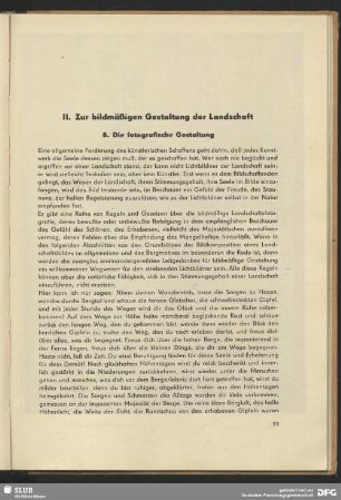 8. Die fotografische Gestaltung