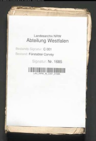 Belehnung der von Exter (und von Post) mit den Gütern vor Lügde und Elbrinxen, auch Refutation