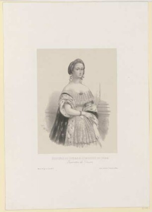 Bildnis der Eugenie De Guzman, Kaiserin von Frankreich