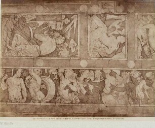 Domenico Beccafumi: Geschichten des Volkes Israel, Detail des Fußbodens im Dom von Siena
