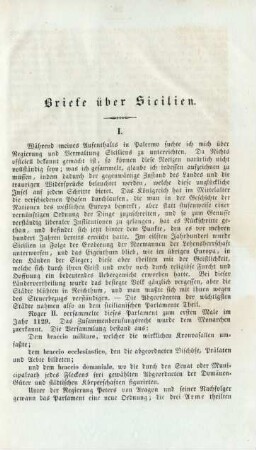 Briefe über Sicilien