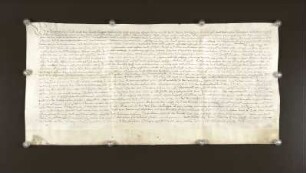 1589 März 31. Stadtobligation über 2000 Thlr. von Joh. Post, Warners Sohn, mit Verpflichtung persönlichen Arrests ("Geisel") als Pfandgarantie.