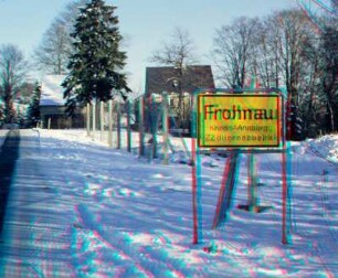 Frohnau (ANA), Ortsschild