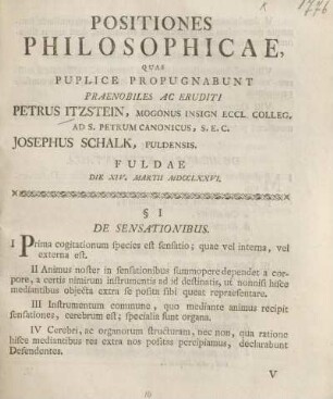 Positiones philosophicae