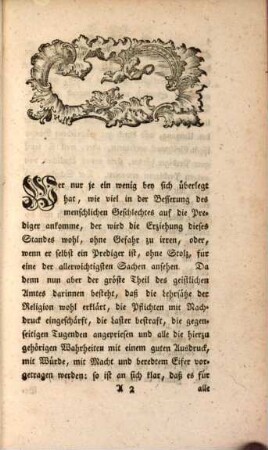 Von der frühen Bildung künftiger Prediger einige Gedanken : Geschrieben als das Prediger-Seminarium auf der Friedrich-Alexanders-Akademie auf höchsten Befehl errichtet wurde