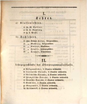Kurzer Bericht über den Stand des Progymnasiums zu Kaiserslautern : im Studienjahre ...; bekannt gemacht bei der öffentlichen Preise-Vertheilung. 1828/29 (1829)