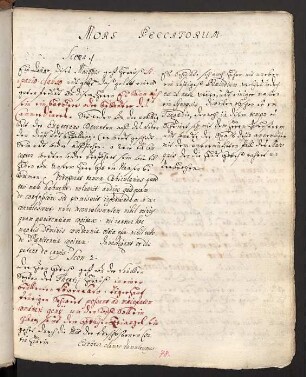Mors Peccatorum