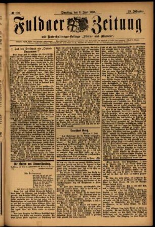 Ausgabe vom Dienstag, den 09. Juni 1896.
