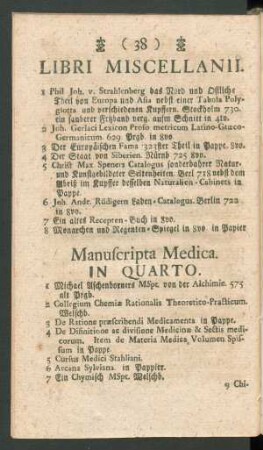 Manuscripta Medica