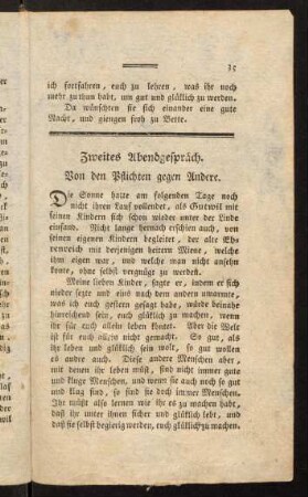35-59, II. Von den Pflichten gegen andere