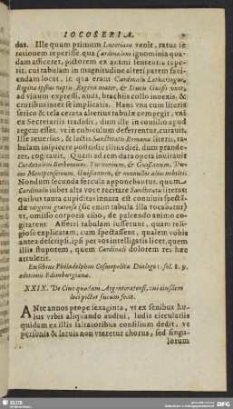 XXIX. De Cive quodam Argentoratensi, cui eiusdem loci pictor fucum fecit