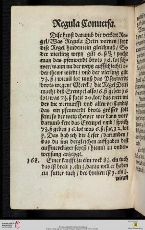 Regula Conversa (Nr. 168-175)