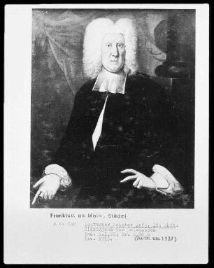 Bildnis des Johann Hieronymus von Holzhausen