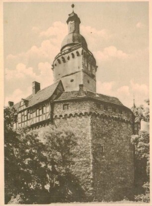 Ansichtskarte: Museum Burg Falkenstein im Selketal / Ostharz