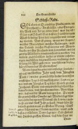 Schluß-Rede.