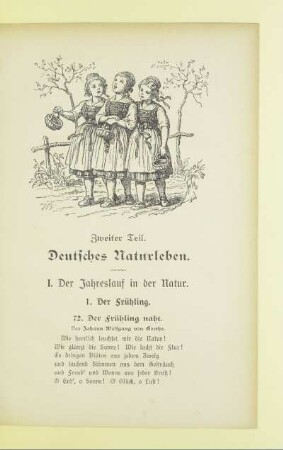 Zweiter Teil. Deutsches Naturleben