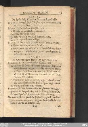 Cap. III. De Scriptoribus sacris & ecclesiasticis.