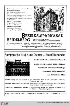 Werbung, Theaterplan, Ehrenbürger