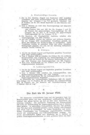 D. Die Zeit bis 10. Januar 1924.