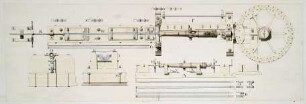 WHK 43 Pläne der Artillerie: Horizontale Bohrmaschine zur Herstellung von Kanonen