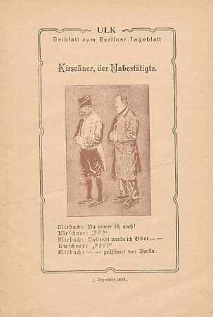 1. Dezember 1899