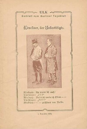 1. Dezember 1899