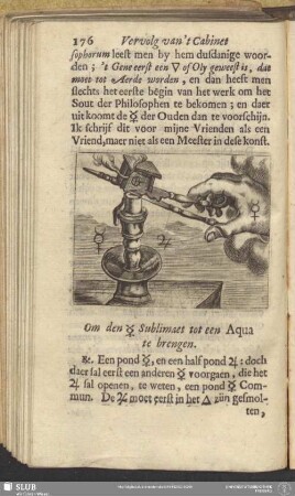 Om den [Quecksilber] Sublimaet tot een Aqua te brengen