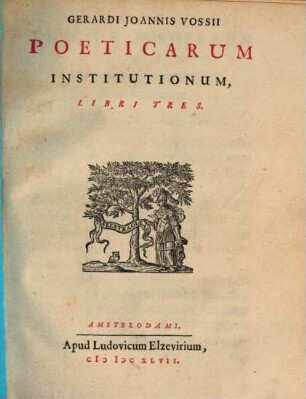 Poeticarum institutionum libri tres
