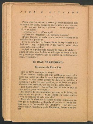 El clac de Sarmiento : Recuerdos de Entre Ríos