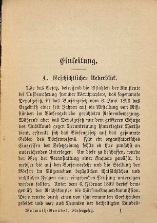 Börsengesetz : vom 22. Juni 1896 ; nebst den dazu erlassenen Ausführungsbestimmungen ; Text-Ausg. m. Anm. u. Sachreg.