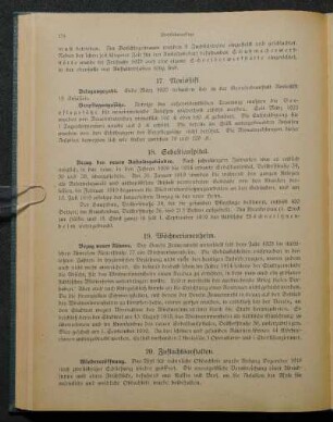 19. Wöchnerinnenheim.