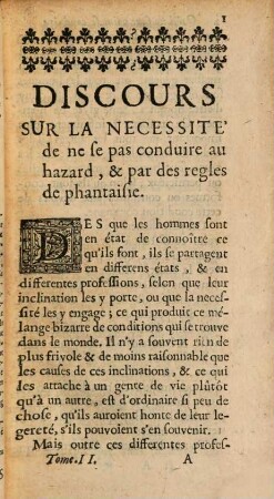 Essais De Morale : Contenus En Divers Traitez Sur plusieurs devoirs importans, 2
