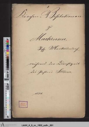Mackensen: Visitationsakten