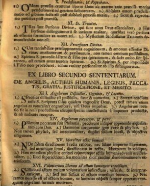 Theses Ex Theologia Universa Scotistica