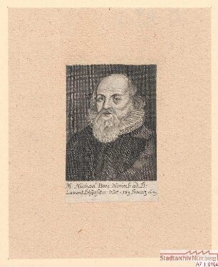 Michael Beer, Schaffer bei St. Lorenz; geb. 1589; gest. 1659