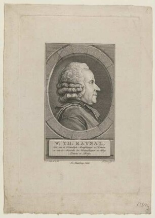 Bildnis des Guillaume Thomas François Raynal